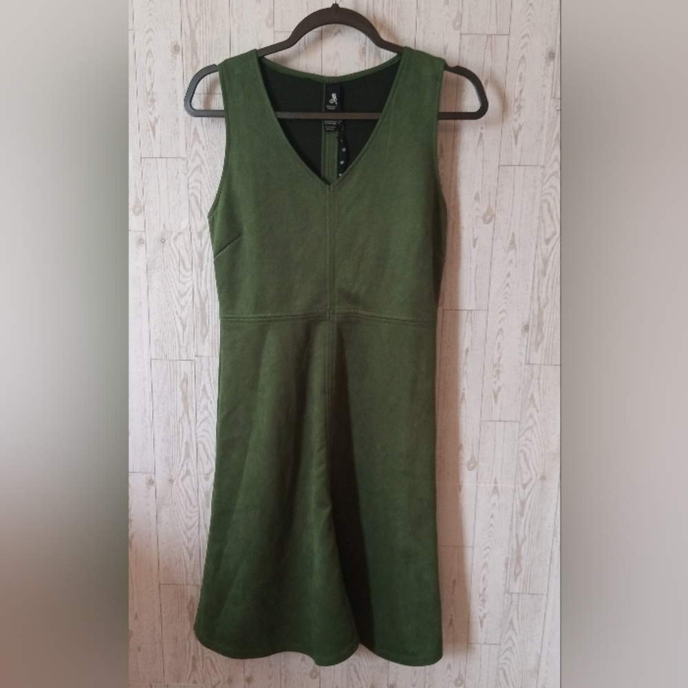 Agnes & Dora Sued Sleeveles Dress Women's Size S